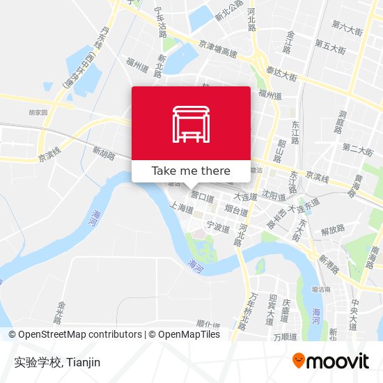 实验学校 map
