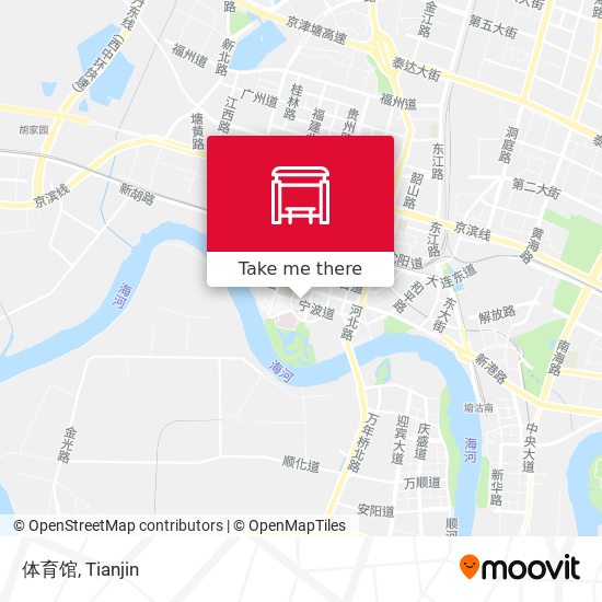 体育馆 map