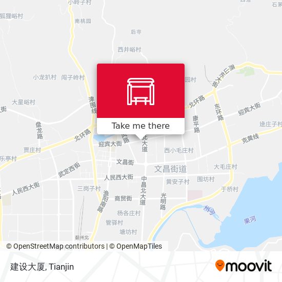 建设大厦 map