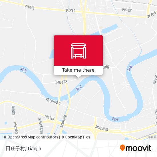 田庄子村 map