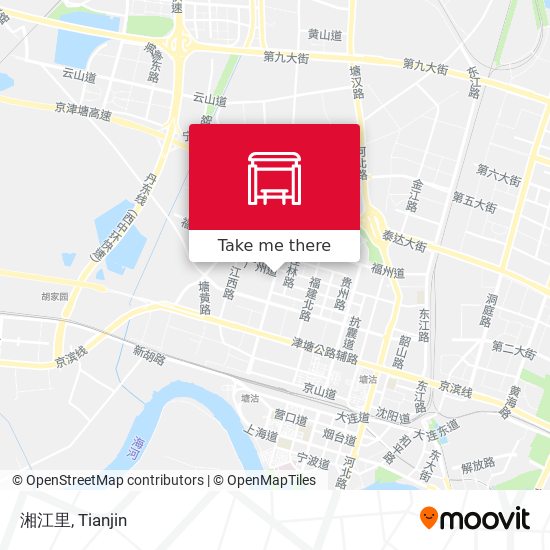 湘江里 map
