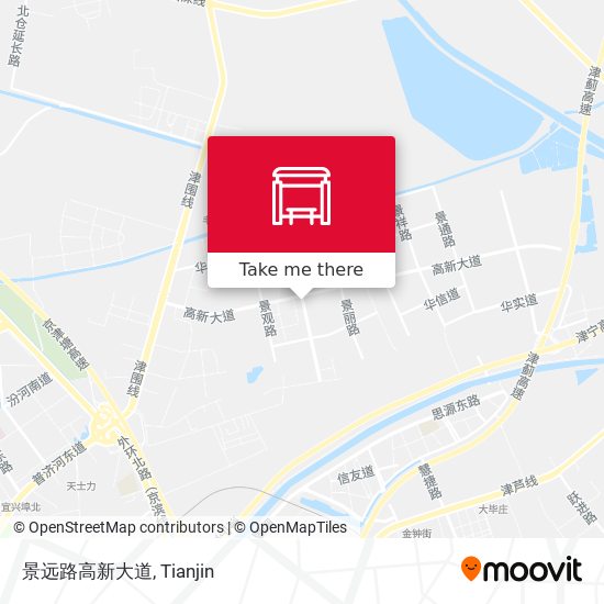 景远路高新大道 map