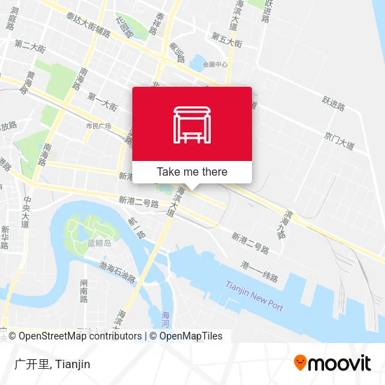 广开里 map