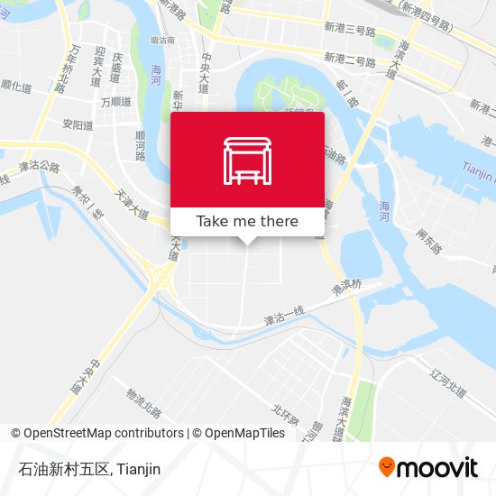 石油新村五区 map