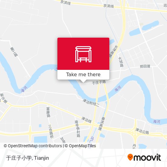 于庄子小学 map