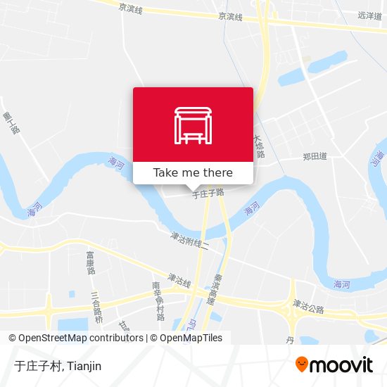 于庄子村 map