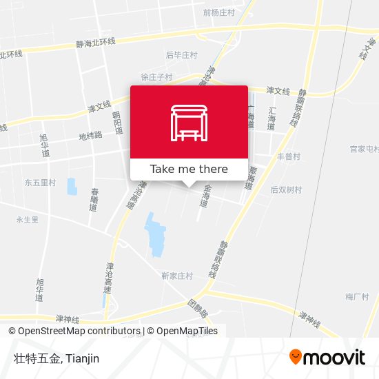 壮特五金 map