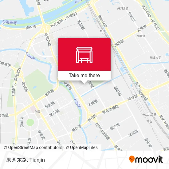 果园东路 map