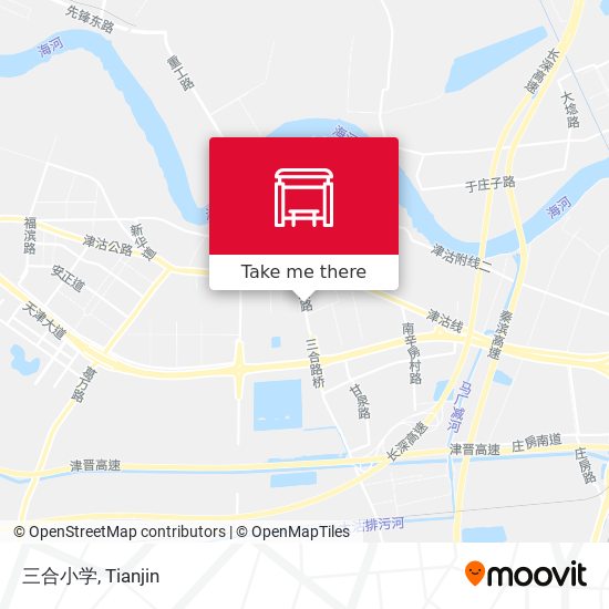 三合小学 map