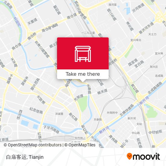 白庙客运 map