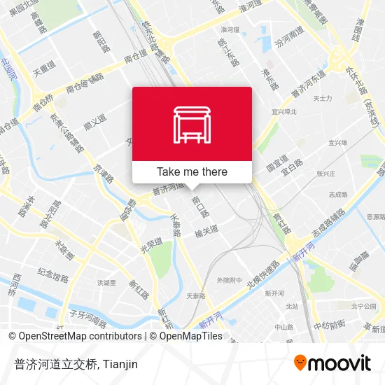 普济河道立交桥 map