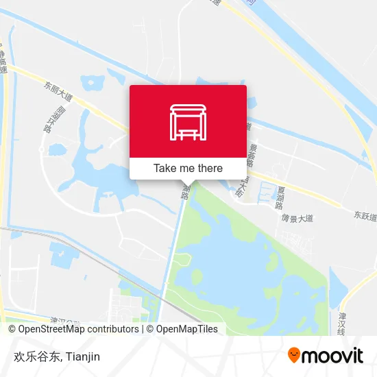欢乐谷东 map