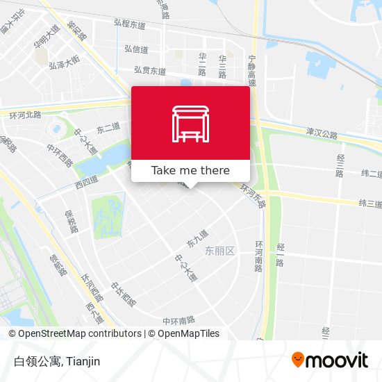 白领公寓 map