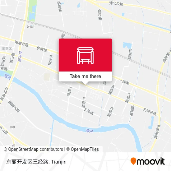 东丽开发区三经路 map