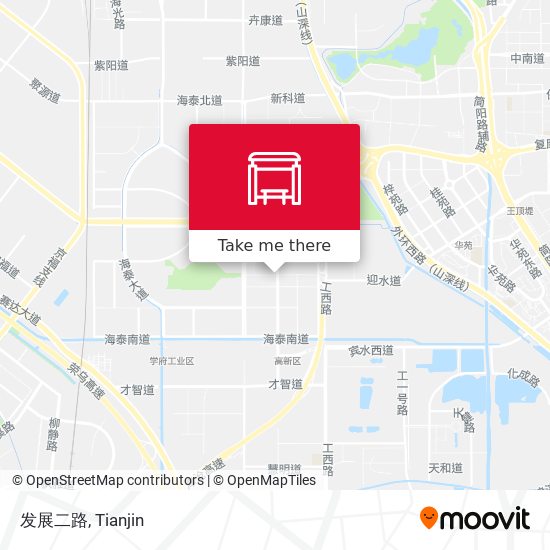 发展二路 map