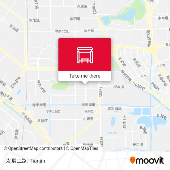 发展二路 map