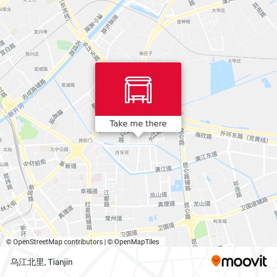 乌江北里 map
