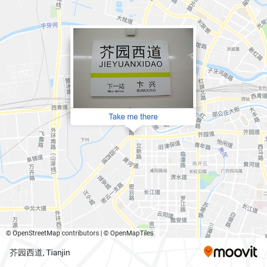 芥园西道 map