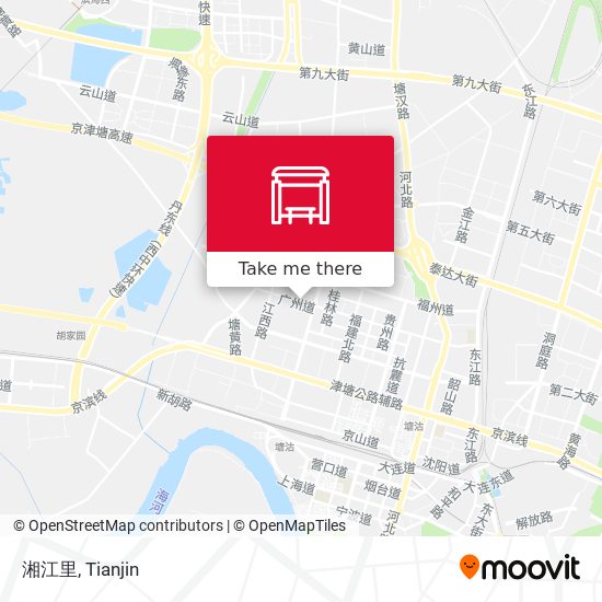 湘江里 map
