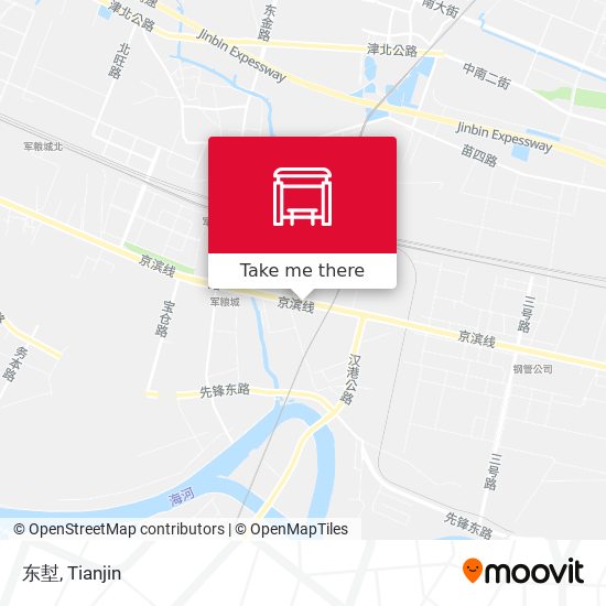 东堼 map