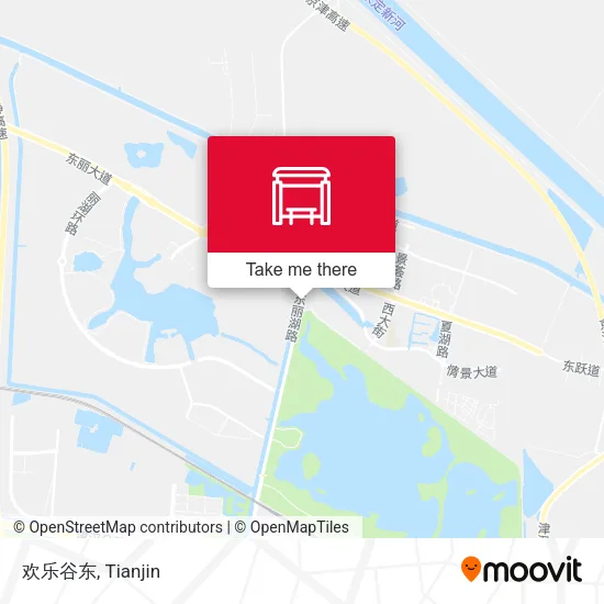欢乐谷东 map