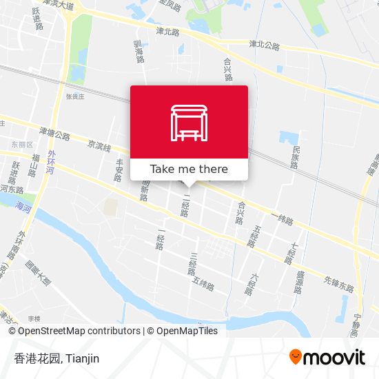 香港花园 map