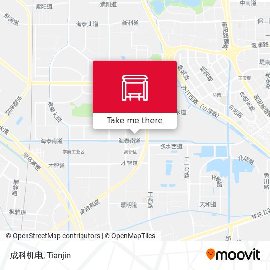 成科机电 map