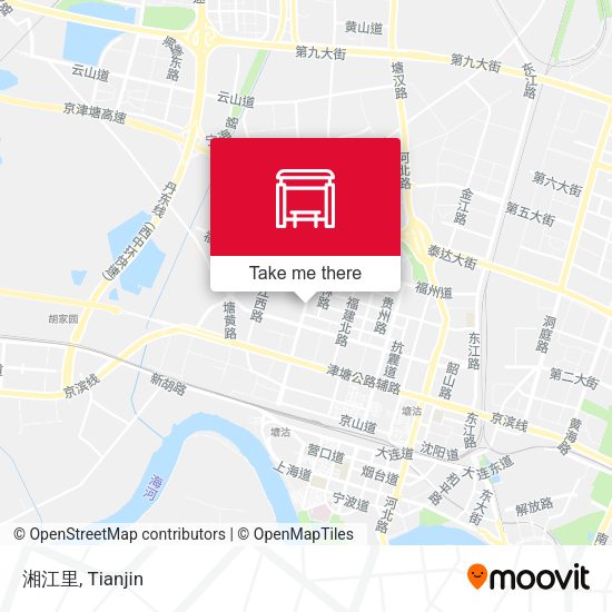 湘江里 map