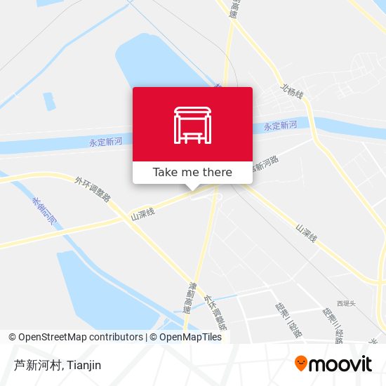 芦新河村 map