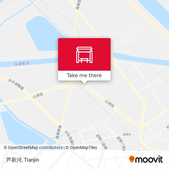 芦新河 map