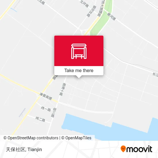 天保社区 map