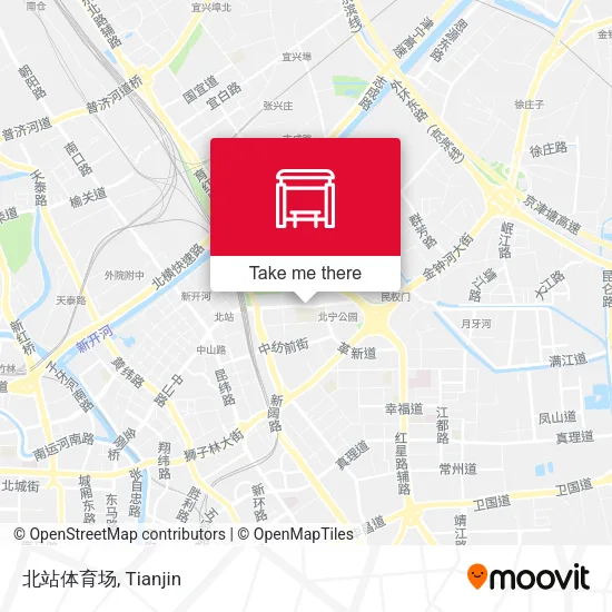 北站体育场 map