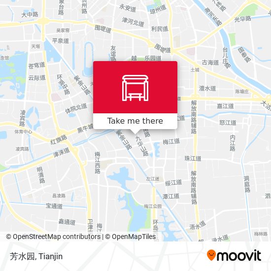 芳水园 map