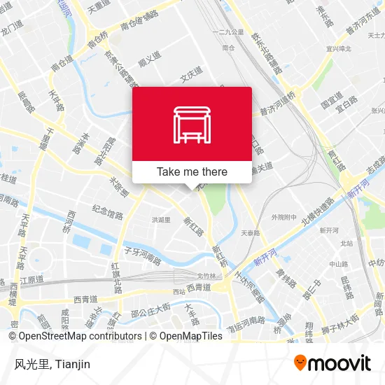 风光里 map