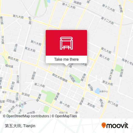 第五大街 map