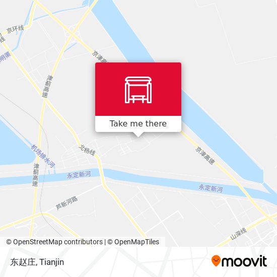 东赵庄 map