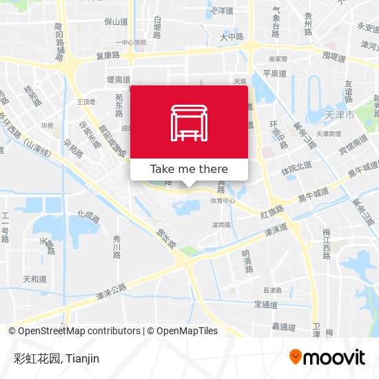 彩虹花园 map