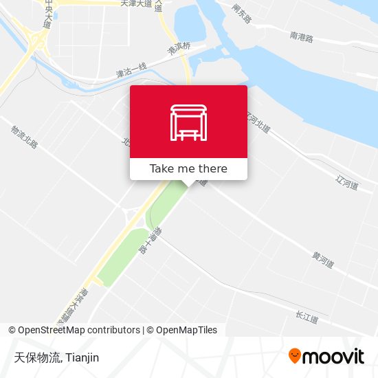天保物流 map
