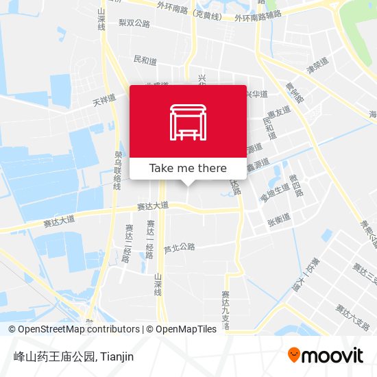 峰山药王庙公园 map