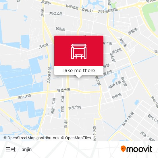 王村 map