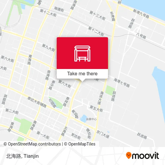 北海路 map