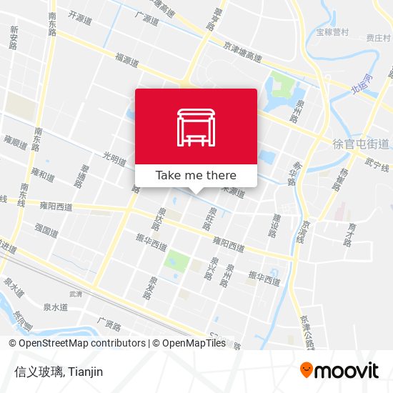 信义玻璃 map