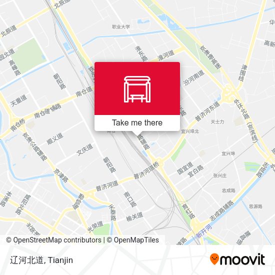 辽河北道 map