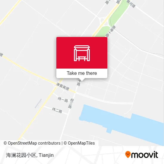 海澜花园小区 map