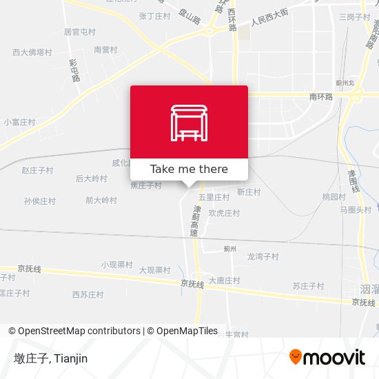 墩庄子 map