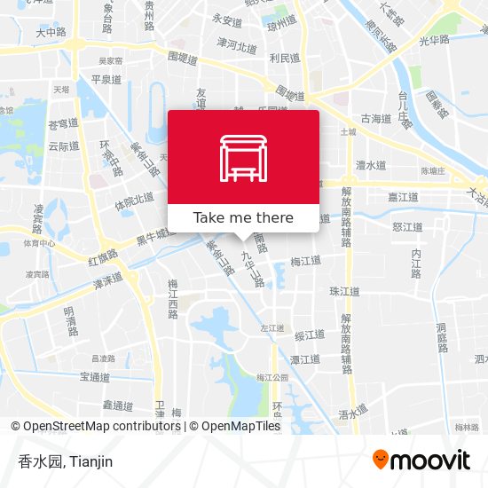 香水园 map