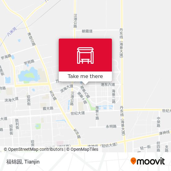 福锦园 map