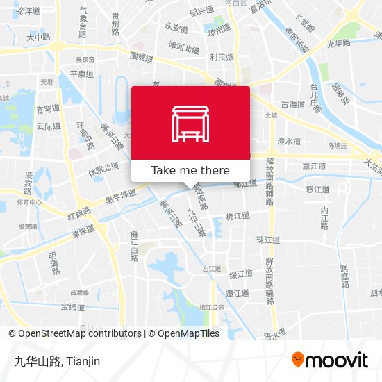 九华山路 map
