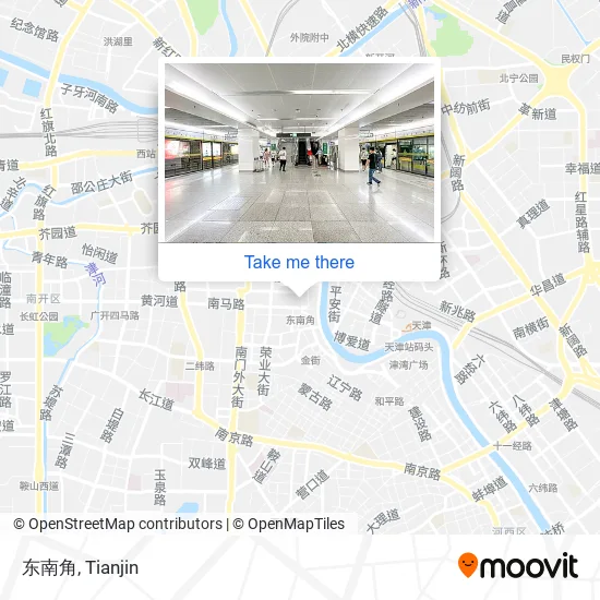 东南角 map
