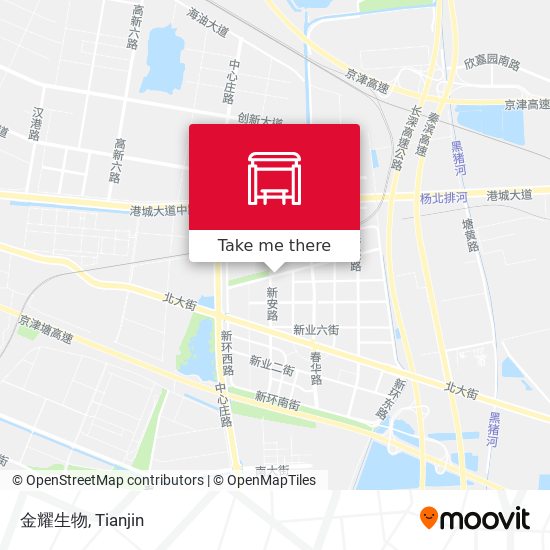 金耀生物 map